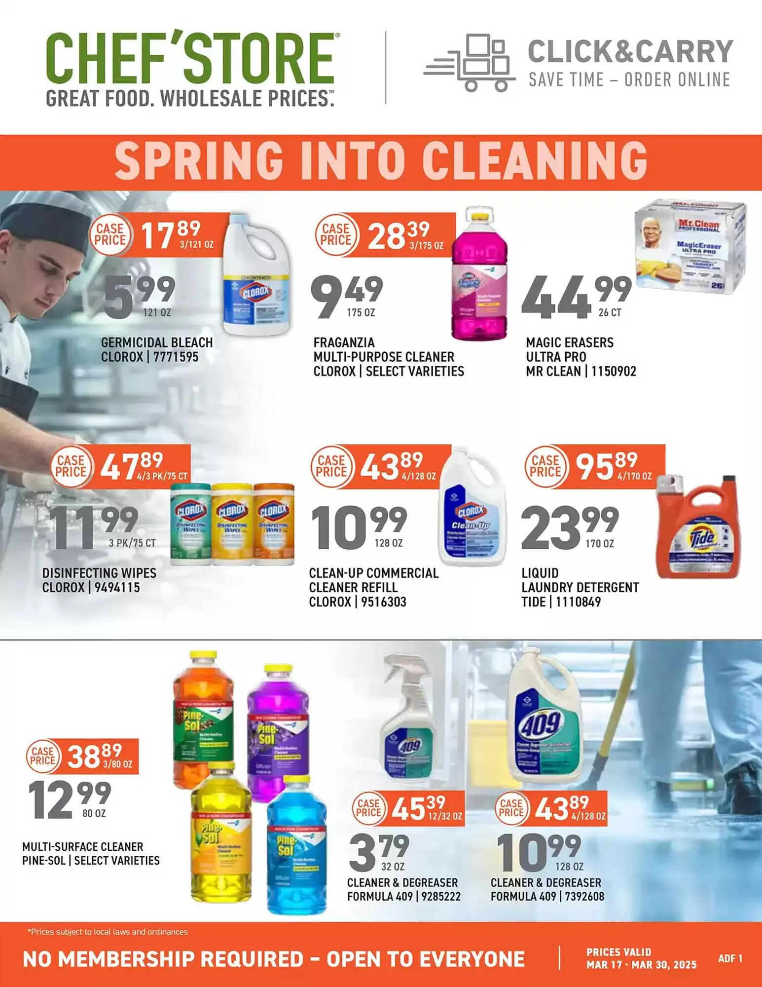 Weekly ad US Foods Chef's Store Weekly Ad from March 17 to March 30 2025 - Page 1