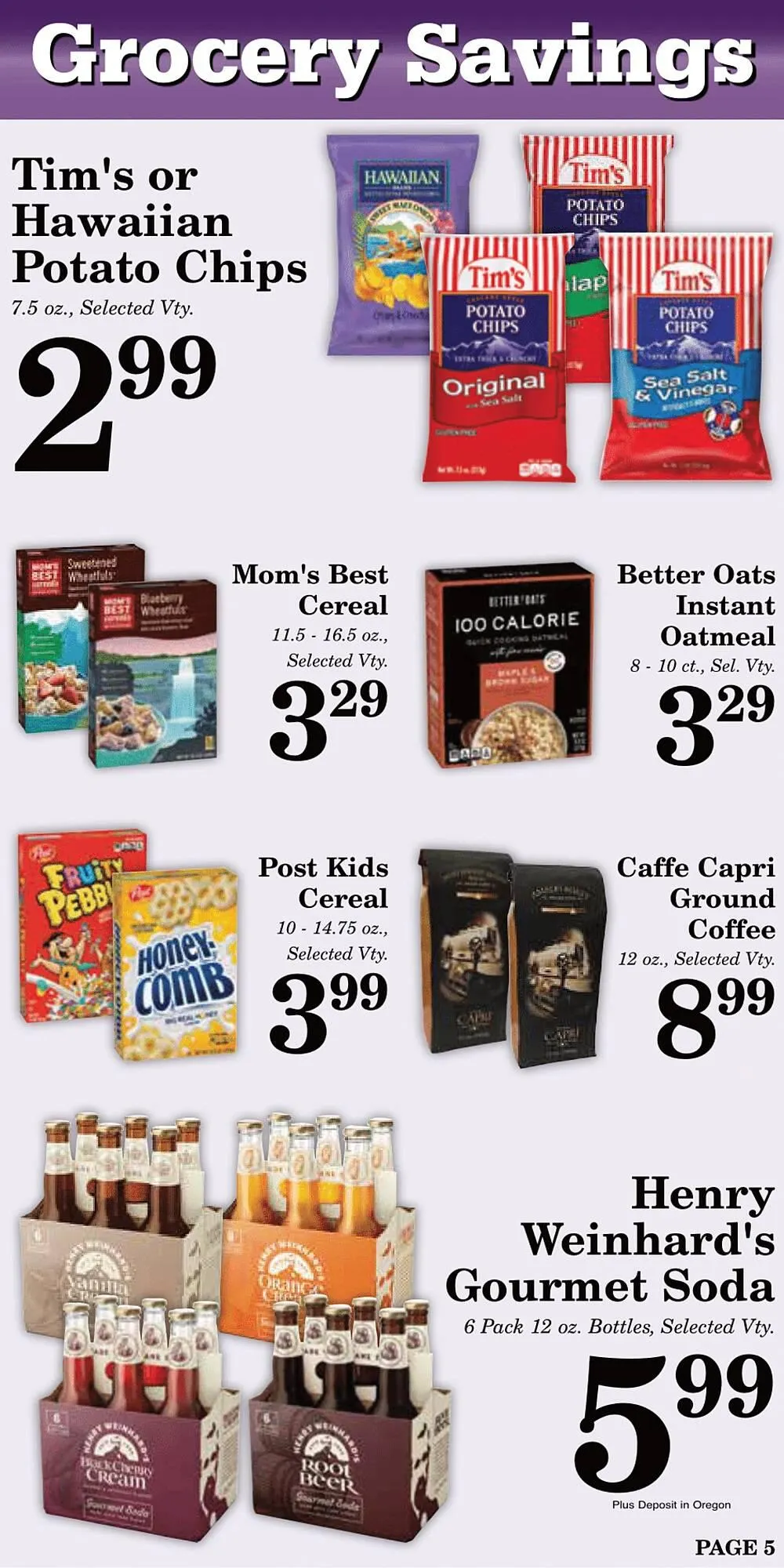 Weekly ad Harvest Foods ad from July 30 to September 2 2025 - Page 6