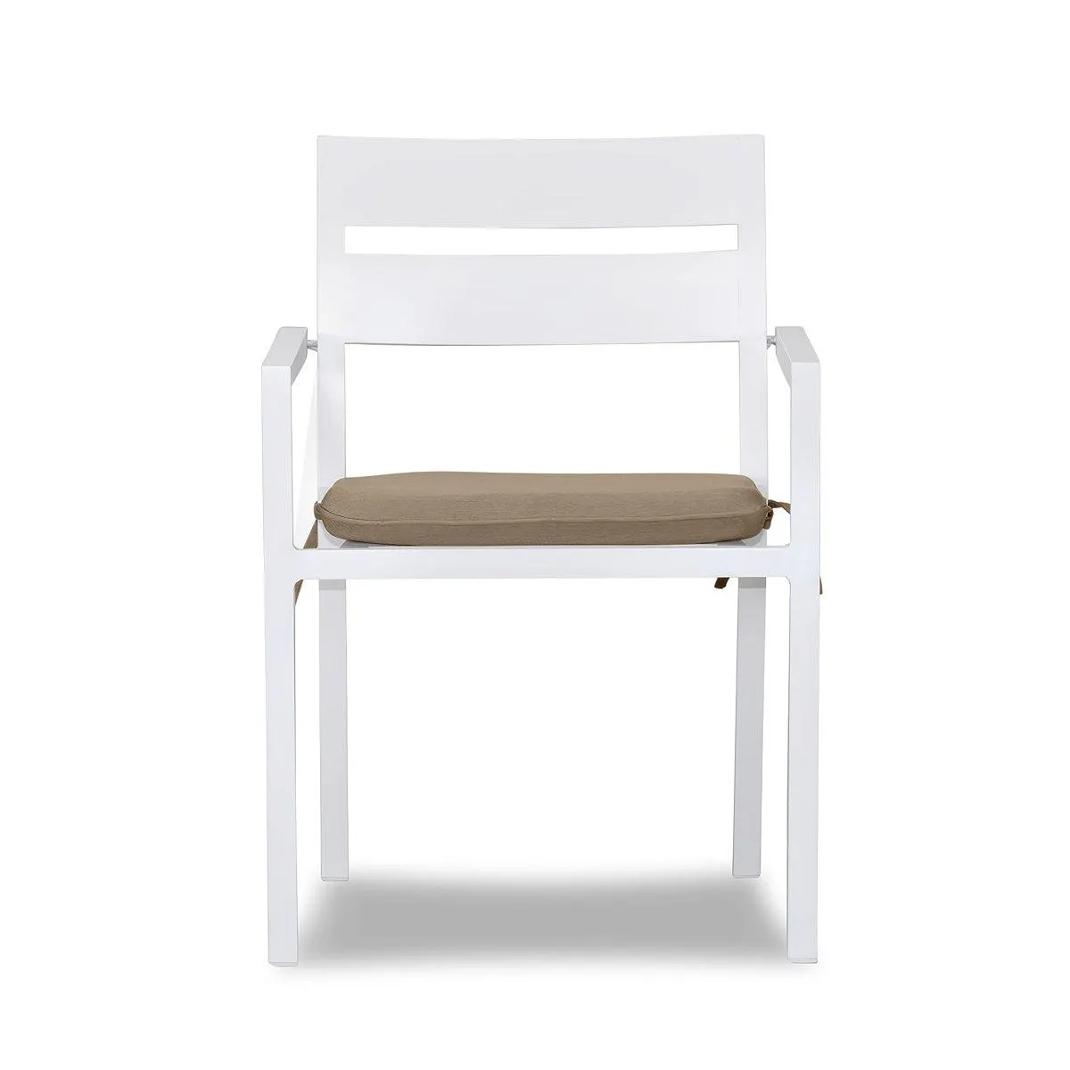 Vivant Aluminum Outdoor Dining Armchair with Cushion