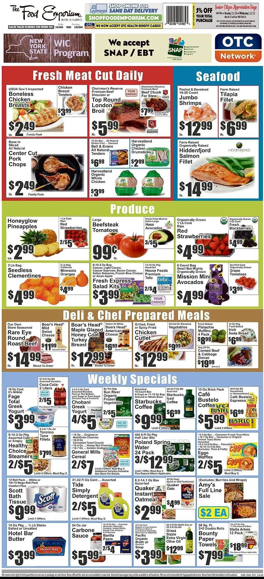 The Food Emporium circular - 1