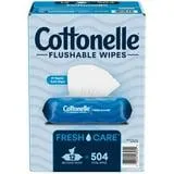 Cottonelle Freshcare Flushable Wipes, 12 ct., 504 wipes