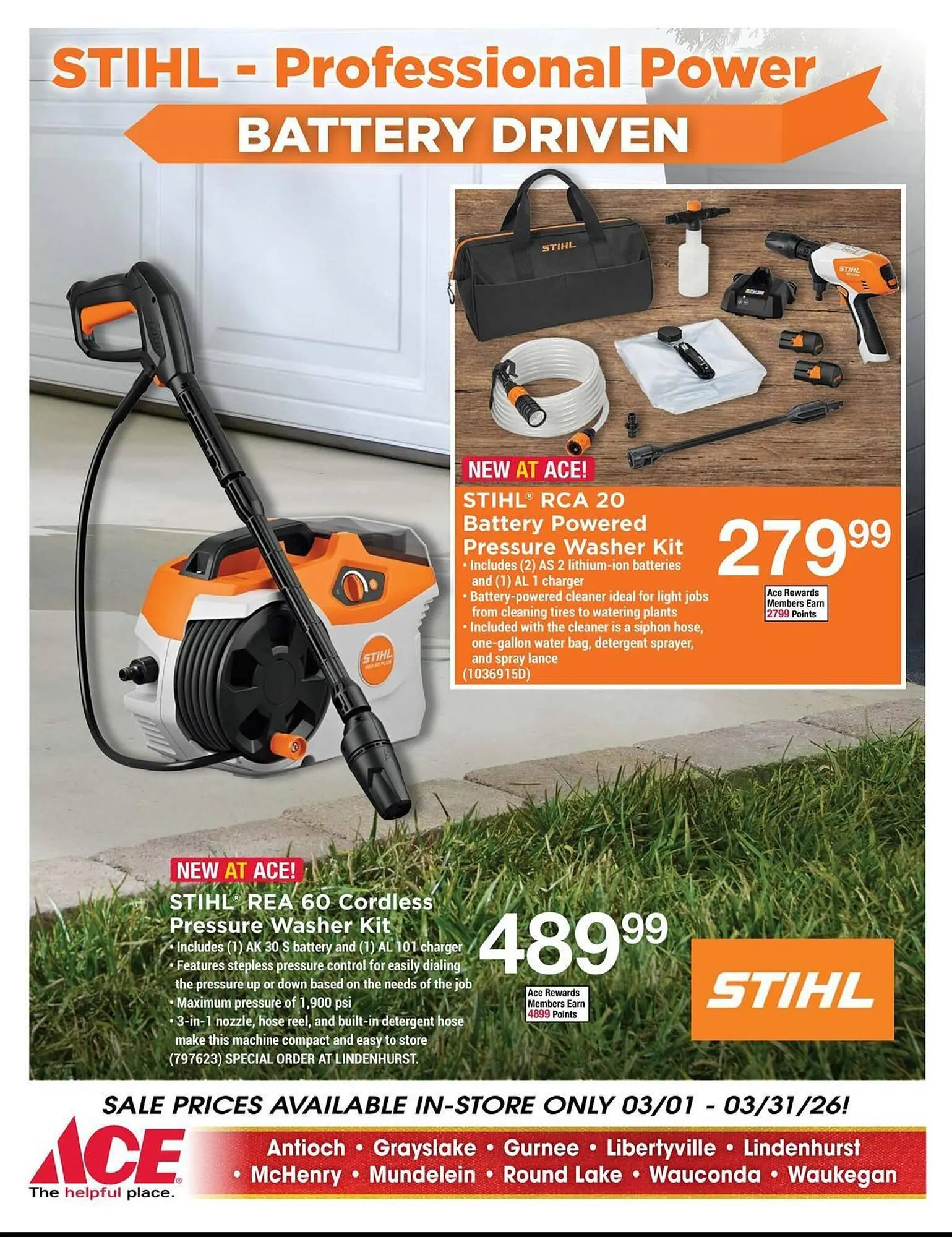Weekly ad Ace Hardware flyer from March 1 to March 31 2026 - Page 9
