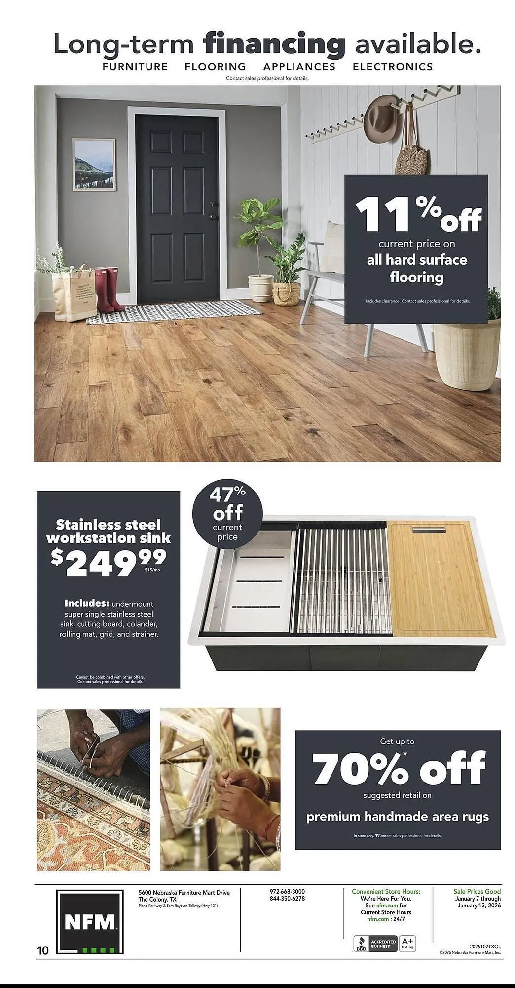 Weekly ad Nebraska Furniture Mart weekly ad from January 7 to January 13 2026 - Page 10