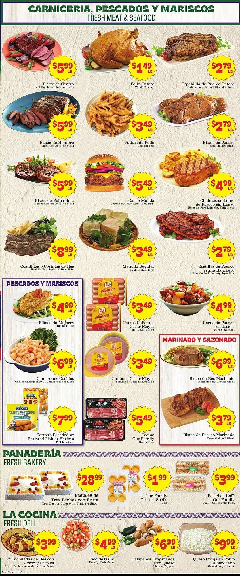 Weekly ad Supermercado Nuestra Familia weekly ad from September 7 to September 13 2025 - Page 2