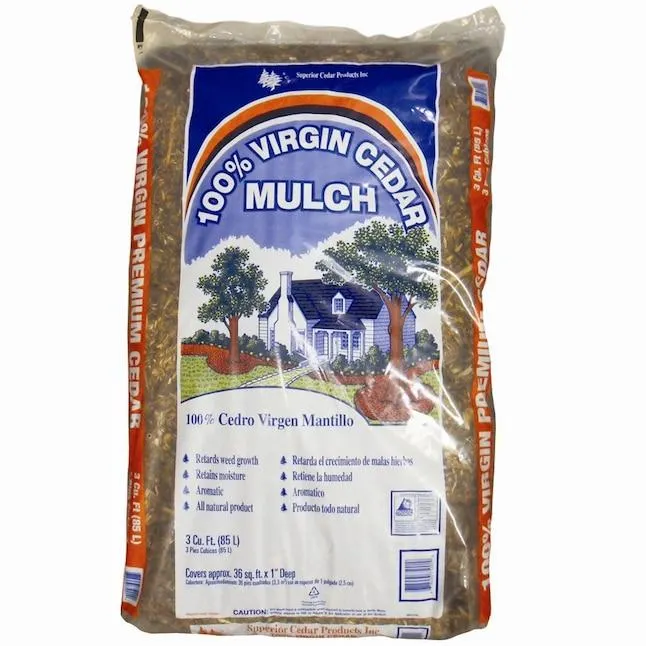 Superior Cedar Products 3-cu ft Natural Cedar 100% Cedar Mulch