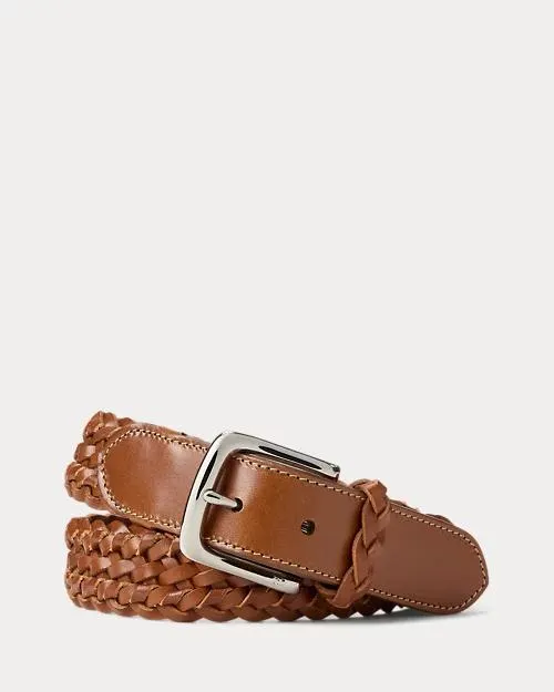 Braided Leather Belt