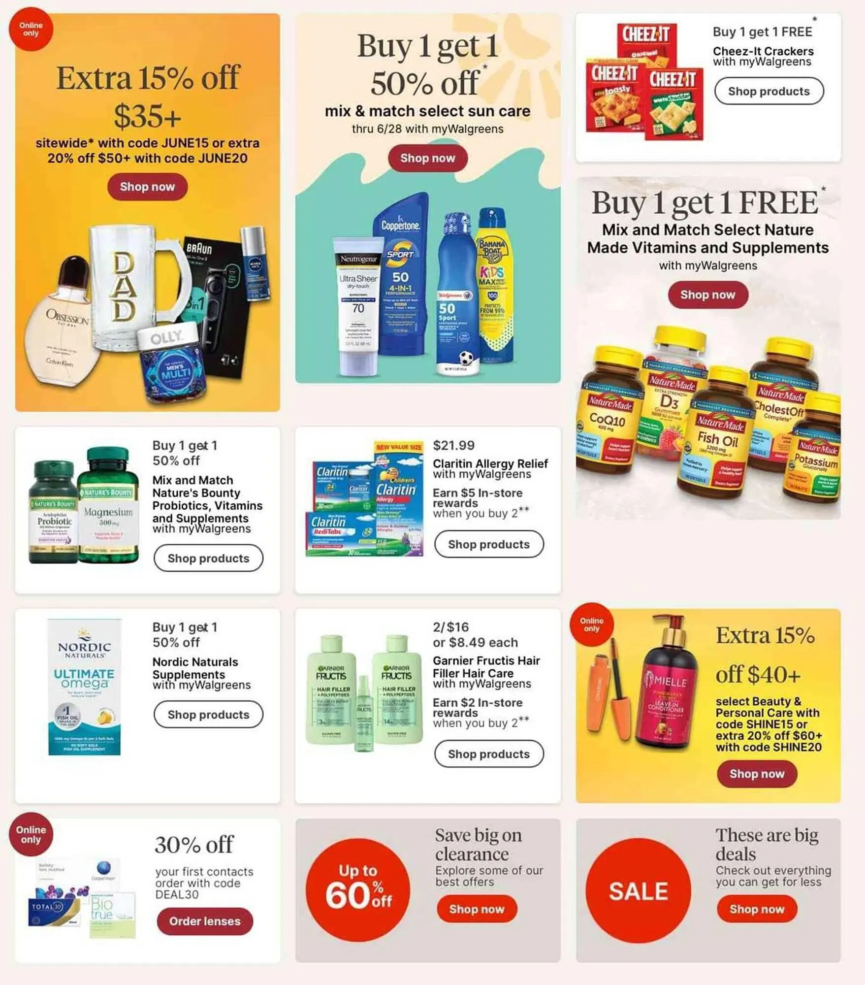 Weekly ad Walgreens Weekly Ad from June 15 to June 21 2025 - Page 2