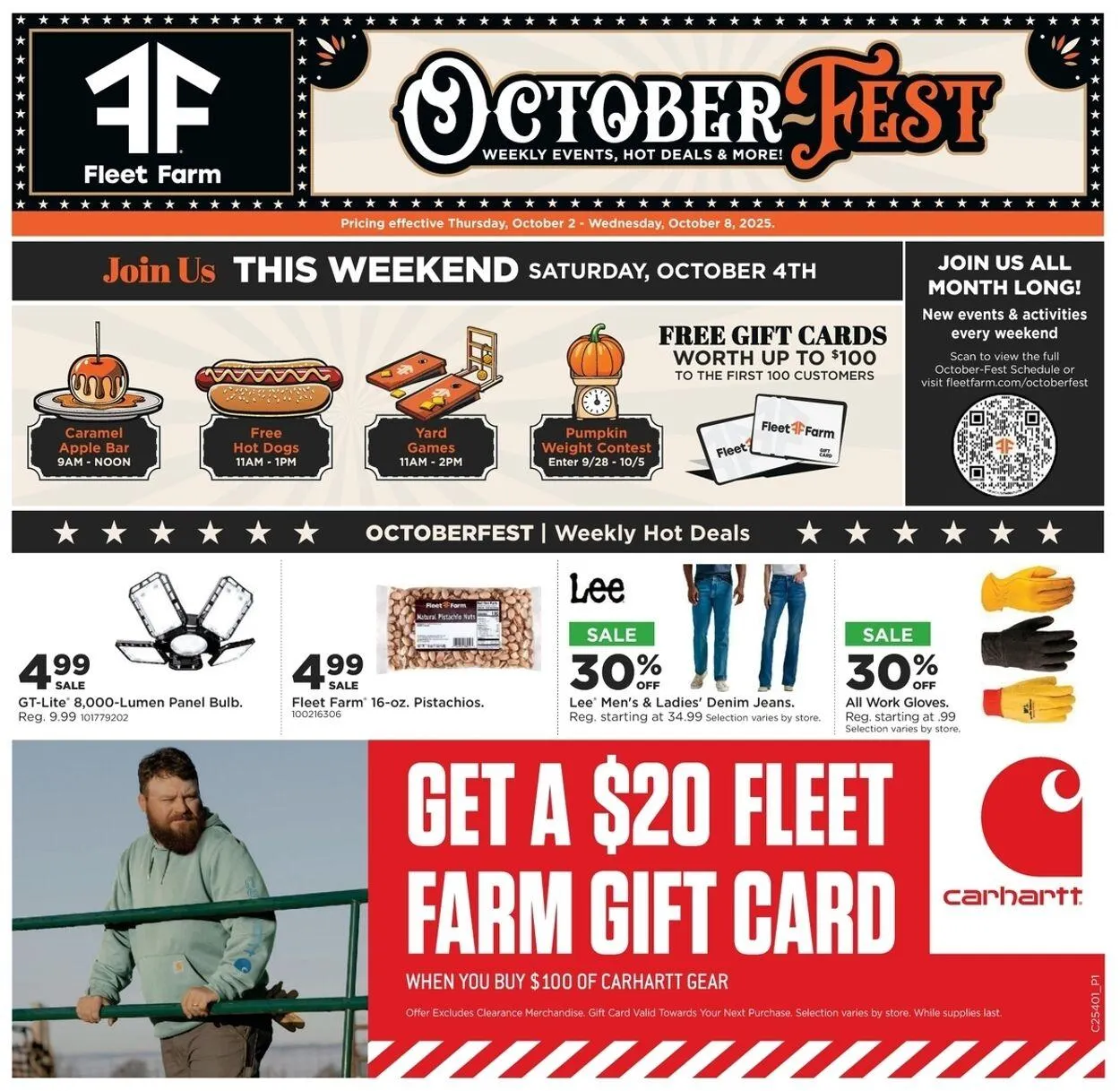 Weekly ad Mills Fleet Farm from October 2 to October 8 2025 - Page 1
