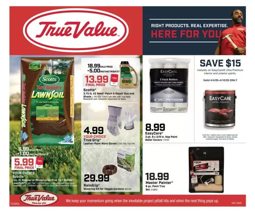 Weekly ad Current deals and offers from April 4 to April 30 2025 - Page 1