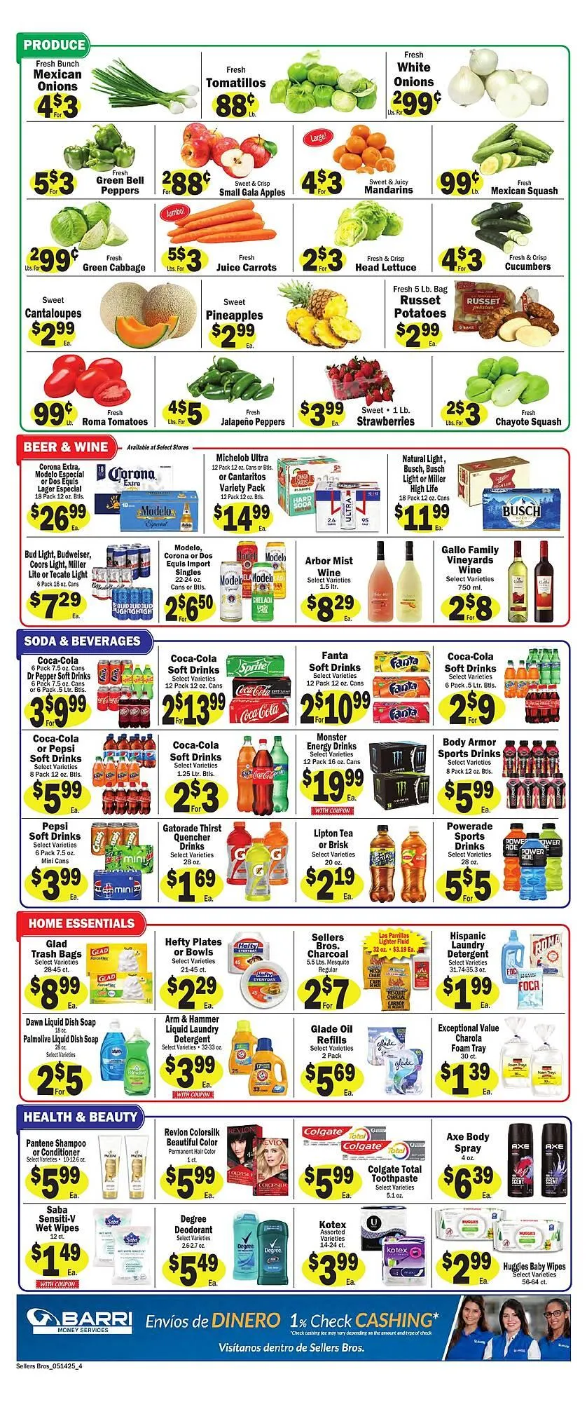 Weekly ad Sellers Bros Weekly Ad from May 14 to May 21 2025 - Page 4