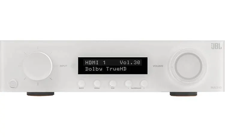 JBL MA310 5.2-channel home theater receiver with Bluetooth® (White)