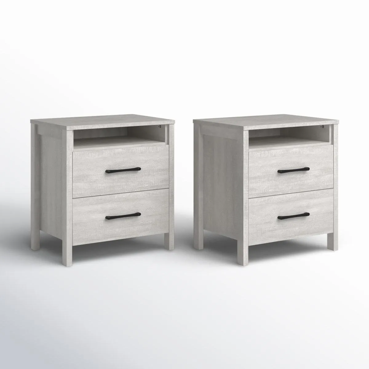 Allysyn 22.7" 2 Drawer Nightstand