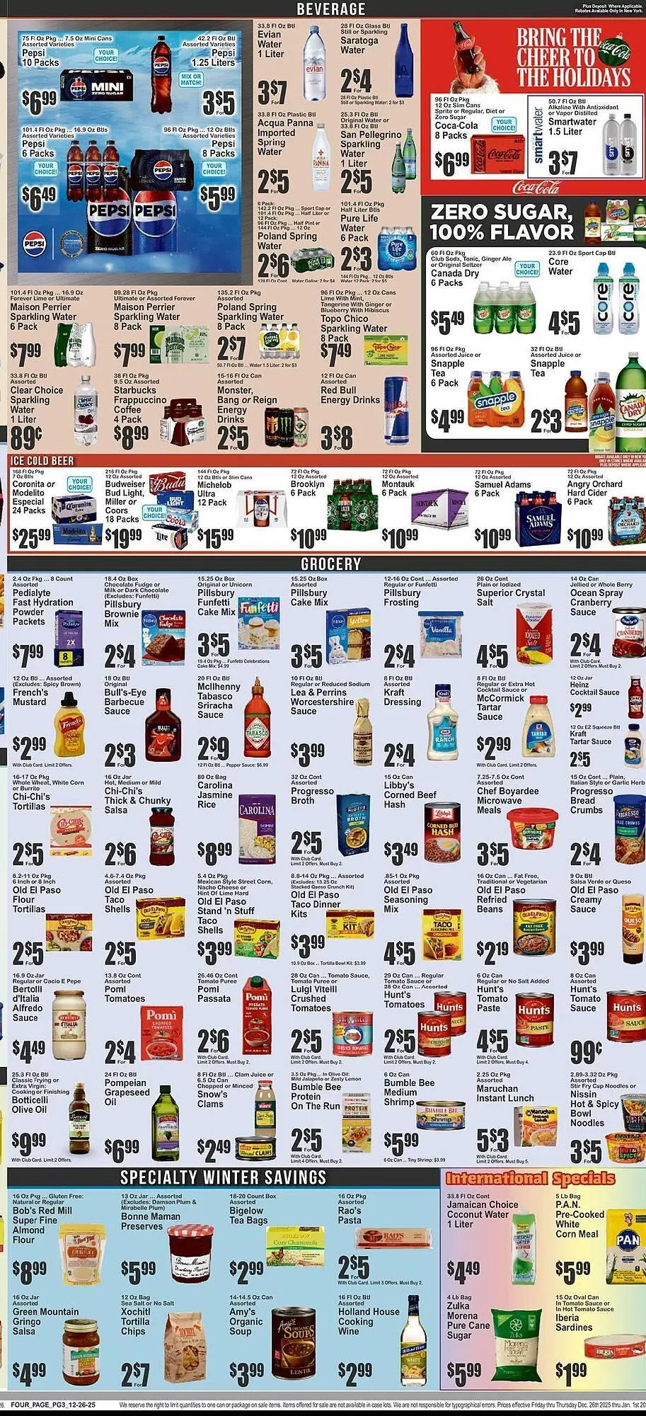 Weekly ad Key Food circular from December 26 to January 1 2026 - Page 4