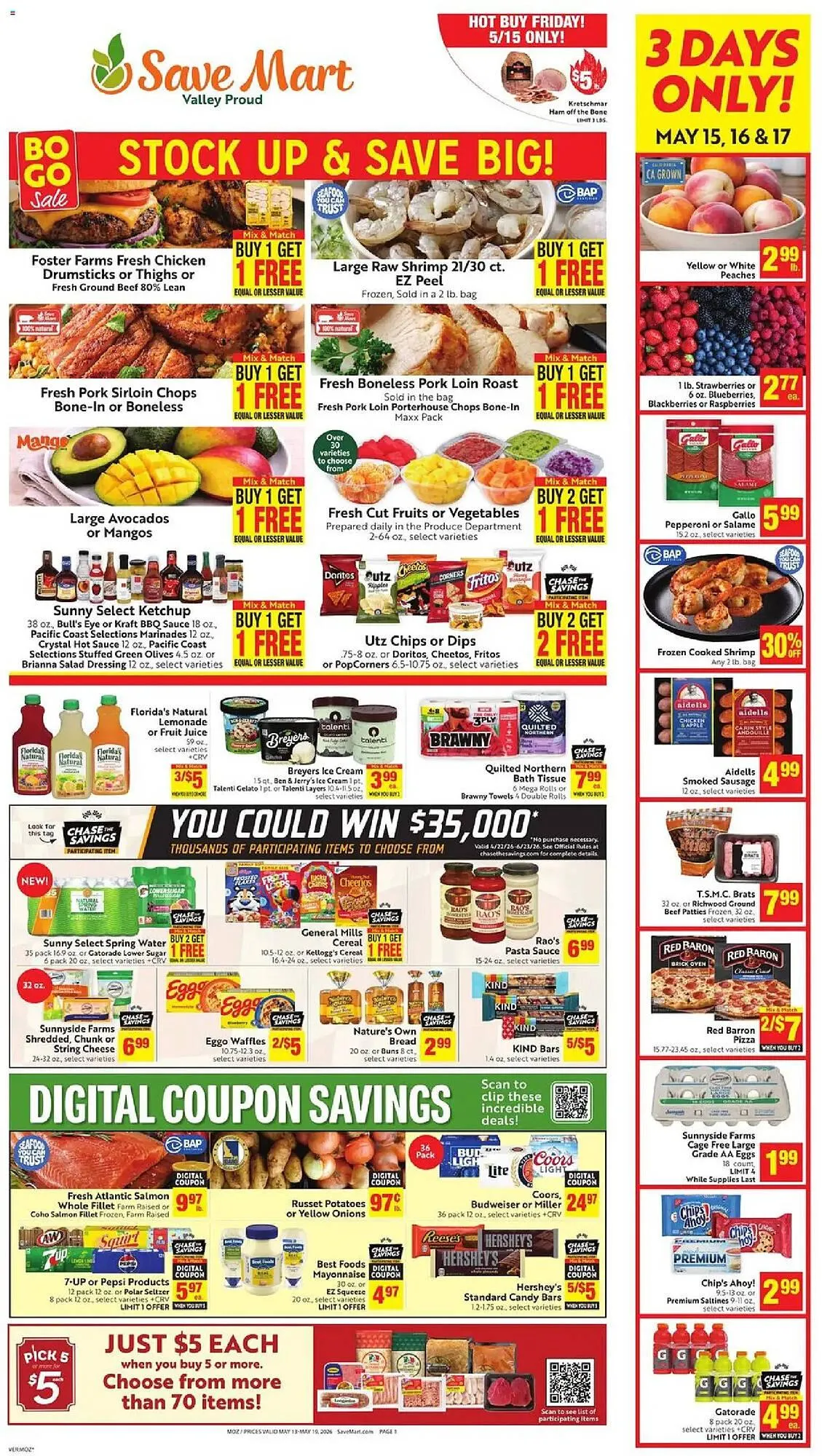 Weekly ad Save Mart weekly ad from May 13 to May 19 2026 - Page 1
