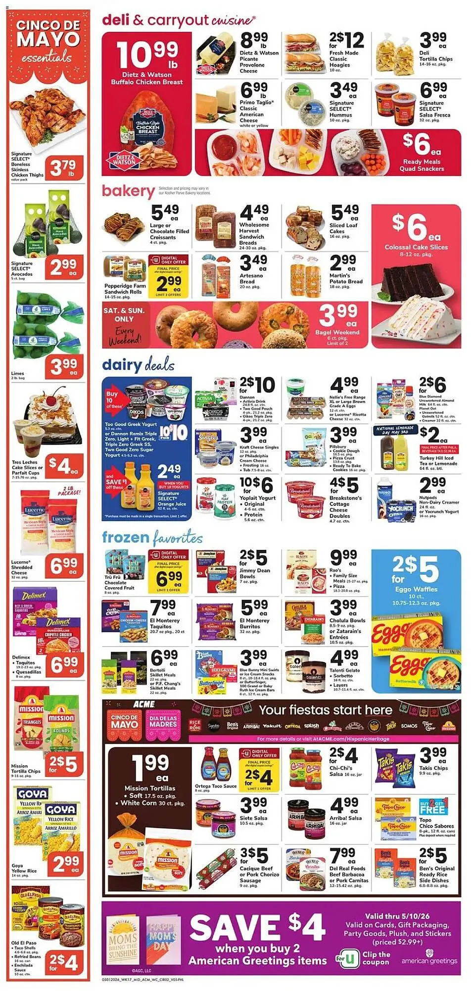 Weekly promotion ACME weekly ad spanning from May 1 to May 7 2026 - Page 2 for Catalogue 365