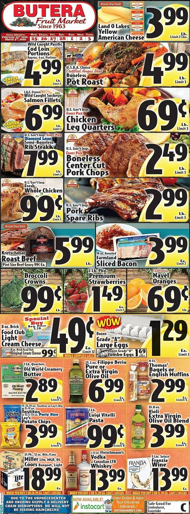 Butera weekly ad - 1