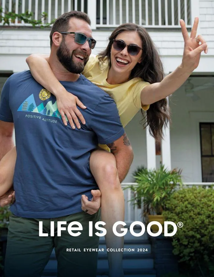 Weekly ad Life is Good | S/S '24 Retail Eyewear from March 1 to May 31 2024 - Page