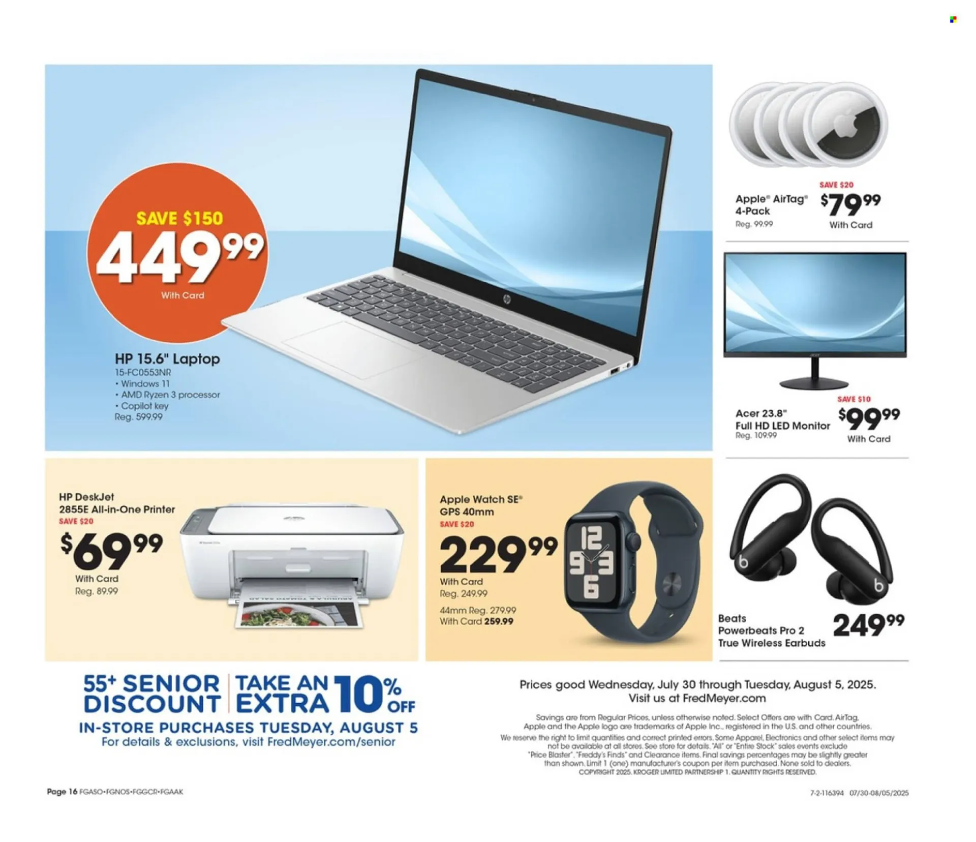 Weekly ad Fred Meyer Weekly Ad from July 30 to August 5 2025 - Page 19