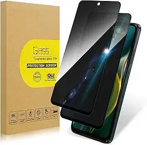 2 Pack Privacy Screen Protector for Samsung Galaxy a53 5G|Anti-Spy Tempered Glass Anti-Scratch, 9H Hardness & Easy Installation