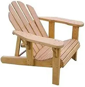 WOODCRAFT Project Paper Plan to Build Adjustable Adirondack Chair - Material Not Included