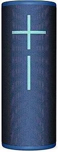 Ultimate Ears MEGABOOM 4 Portable Waterproof Bluetooth Speaker, 360-Degree Sound, Thundering Bass, 147ft Range, 20-Hour Battery, Floating Speaker - Blue