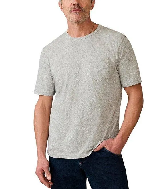 Sunwashed Organic Cotton Pocket Short Sleeve T-Shirt