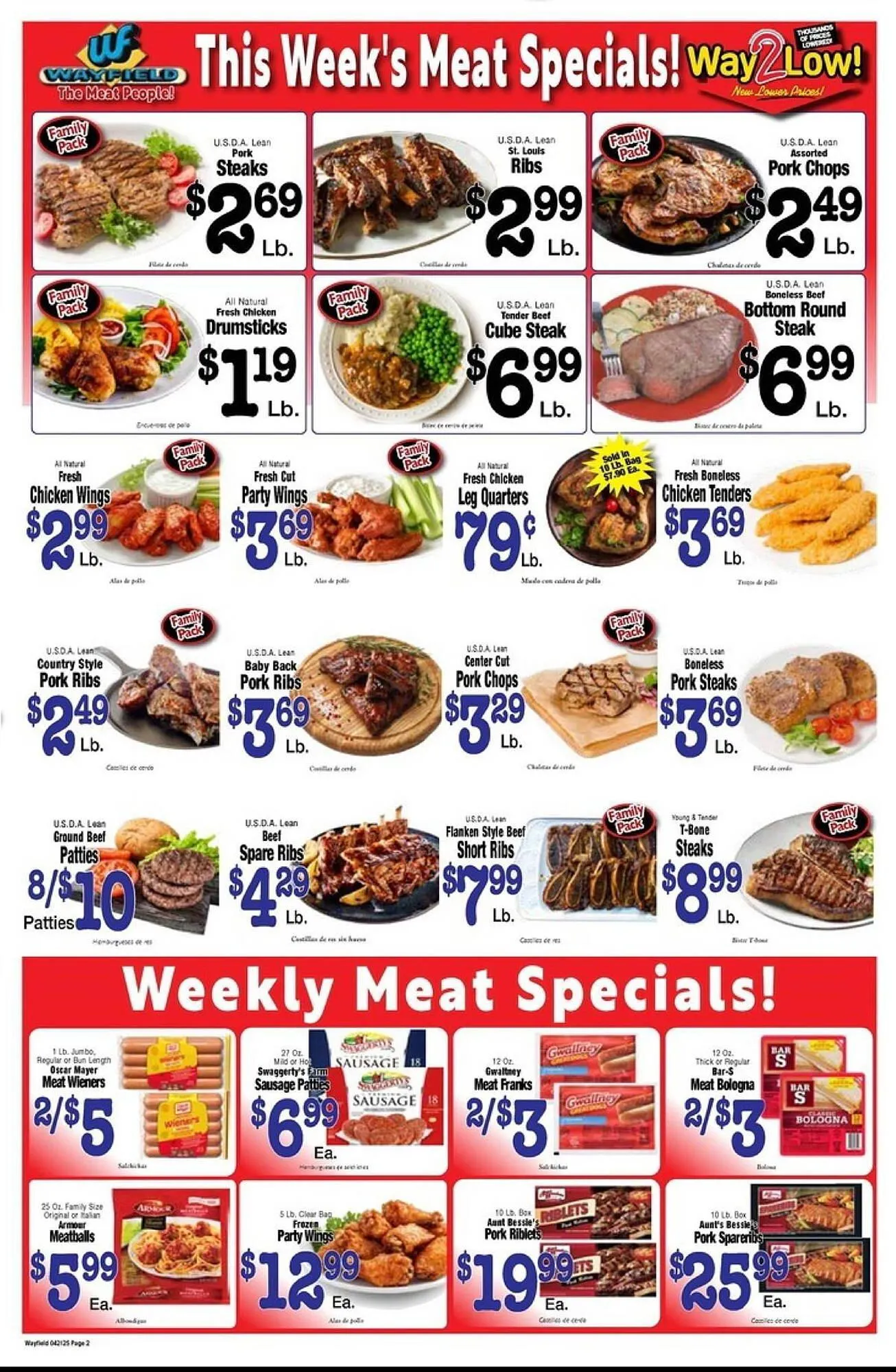 Catálogo de Wayfield Weekly Ad 21 de abril al 27 de abril 2025 - Página 2