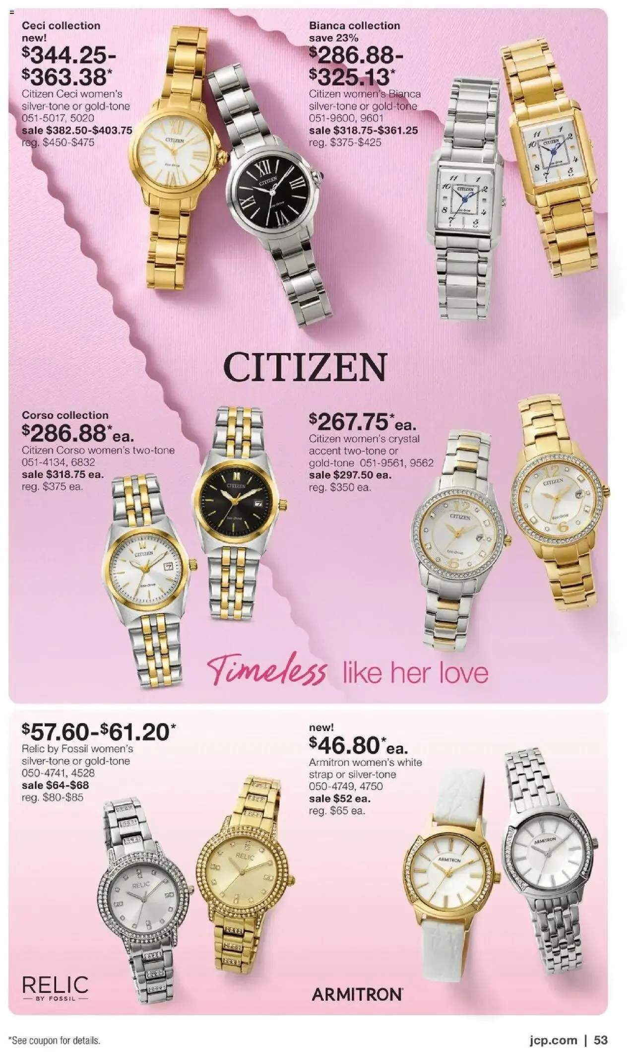 Weekly ad JCPenney Mother’s Day Jewelry Sale from April 10 to May 14 2025 - Page 51