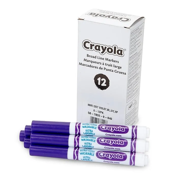 Crayola Ultra-Clean Washable Markers,