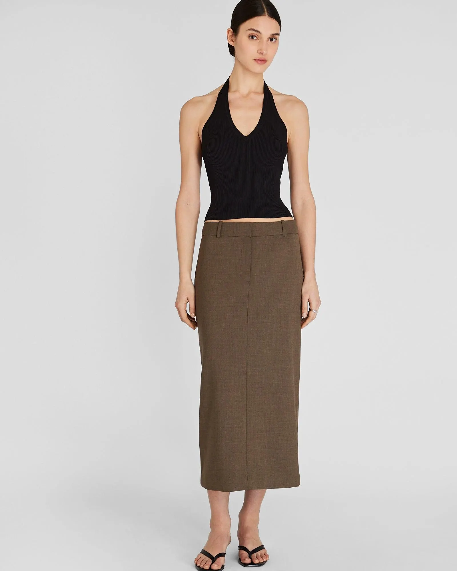 Borrem Column Maxi Skirt