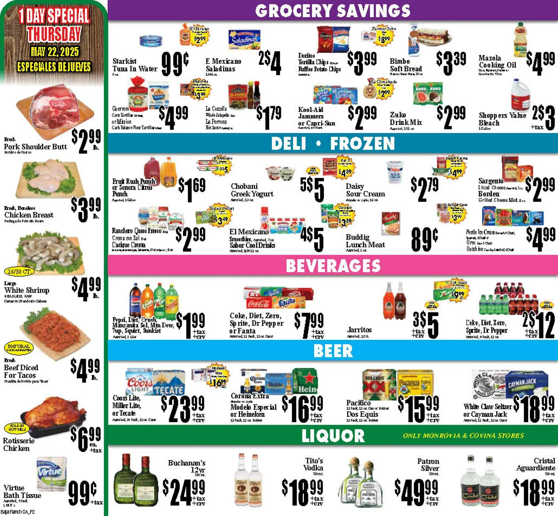Weekly ad Baja Ranch Weekly Ad from May 21 to May 27 2025 - Page 2