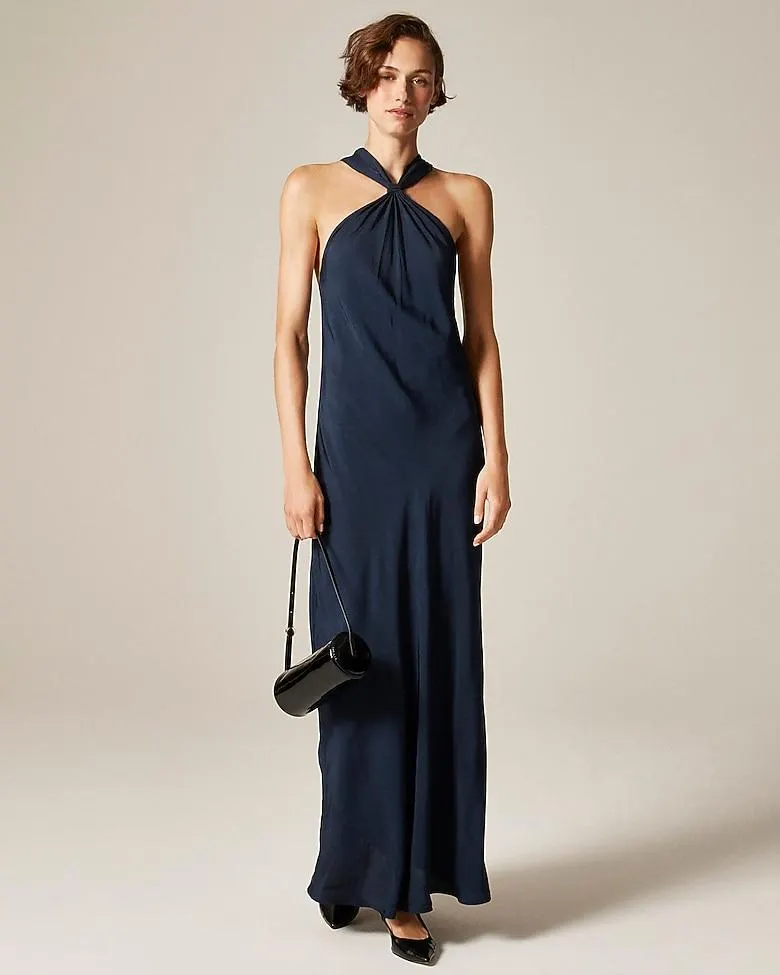 Collection halter slip dress