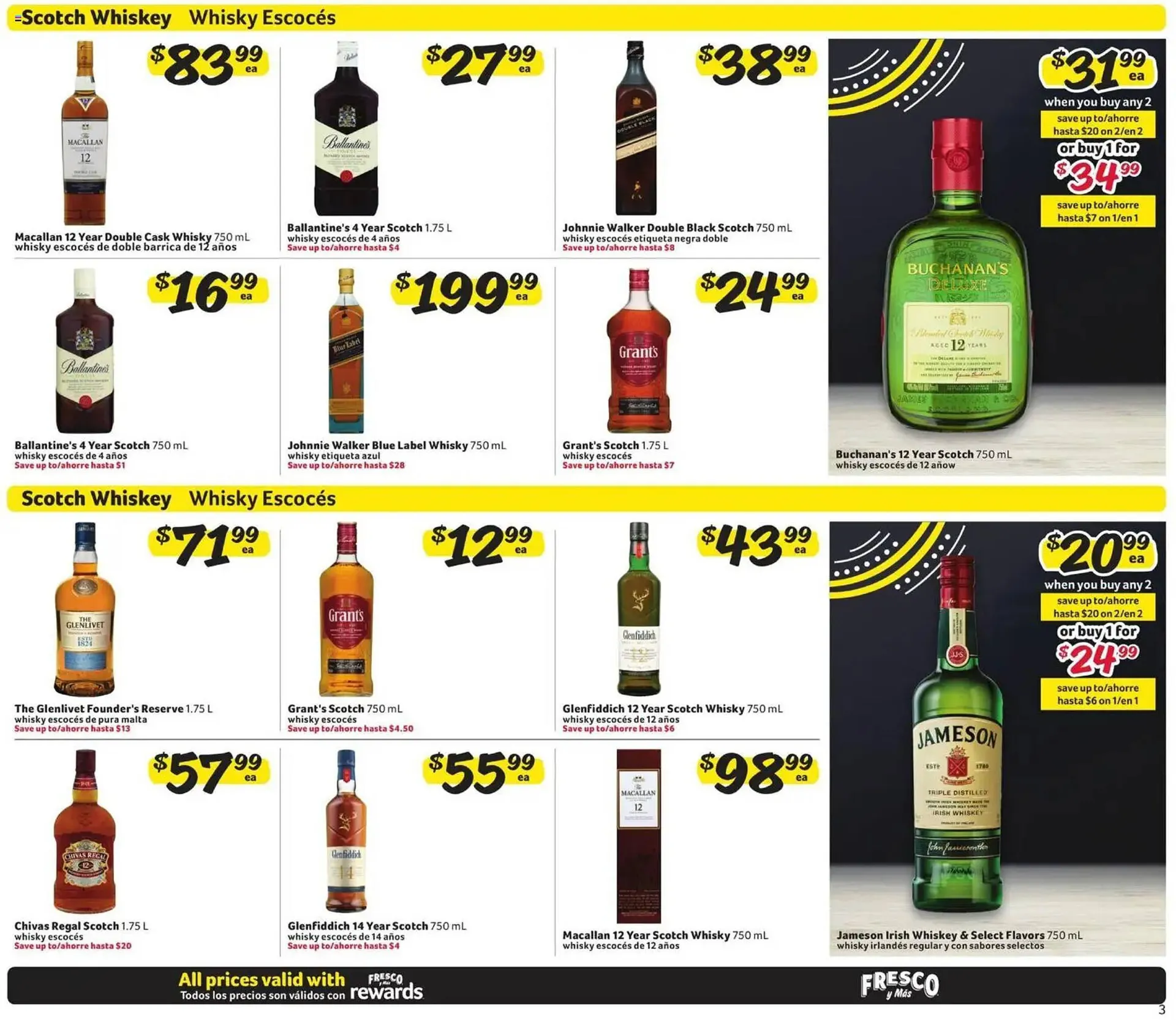 Weekly promotion Fresco y Más weekly ad spanning from December 1 to January 4 2026 - Page 3 for Catalogue 365