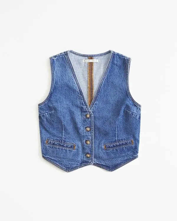 The A&F Mara Denim Vest