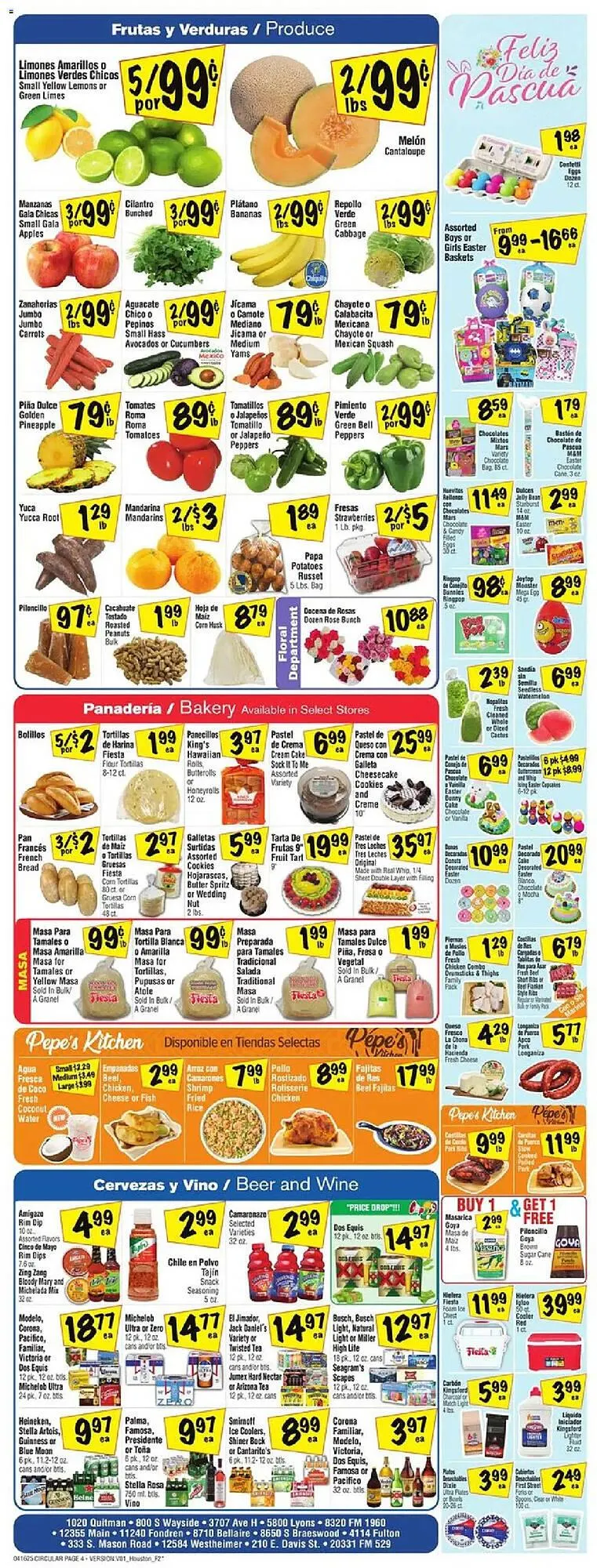 Weekly ad Fiesta Mart Weekly Ad from April 16 to April 22 2025 - Page 4
