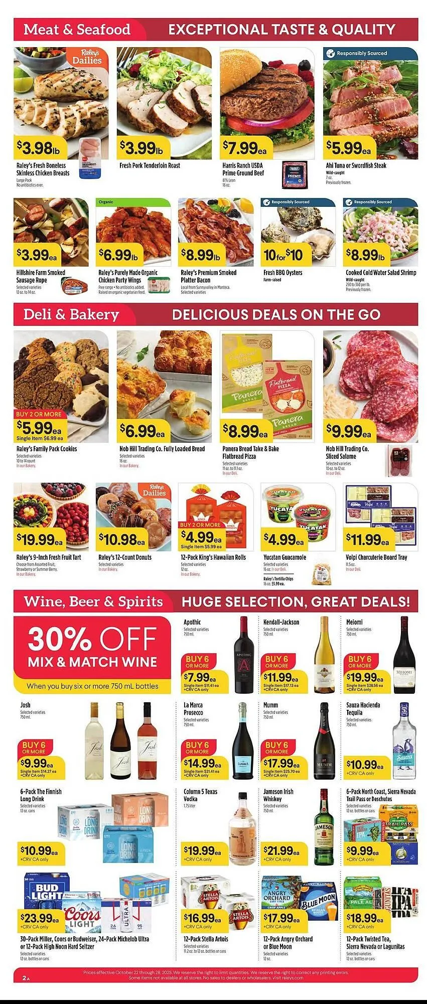 Weekly ad Nob Hill weekly ad from October 22 to October 28 2025 - Page 2