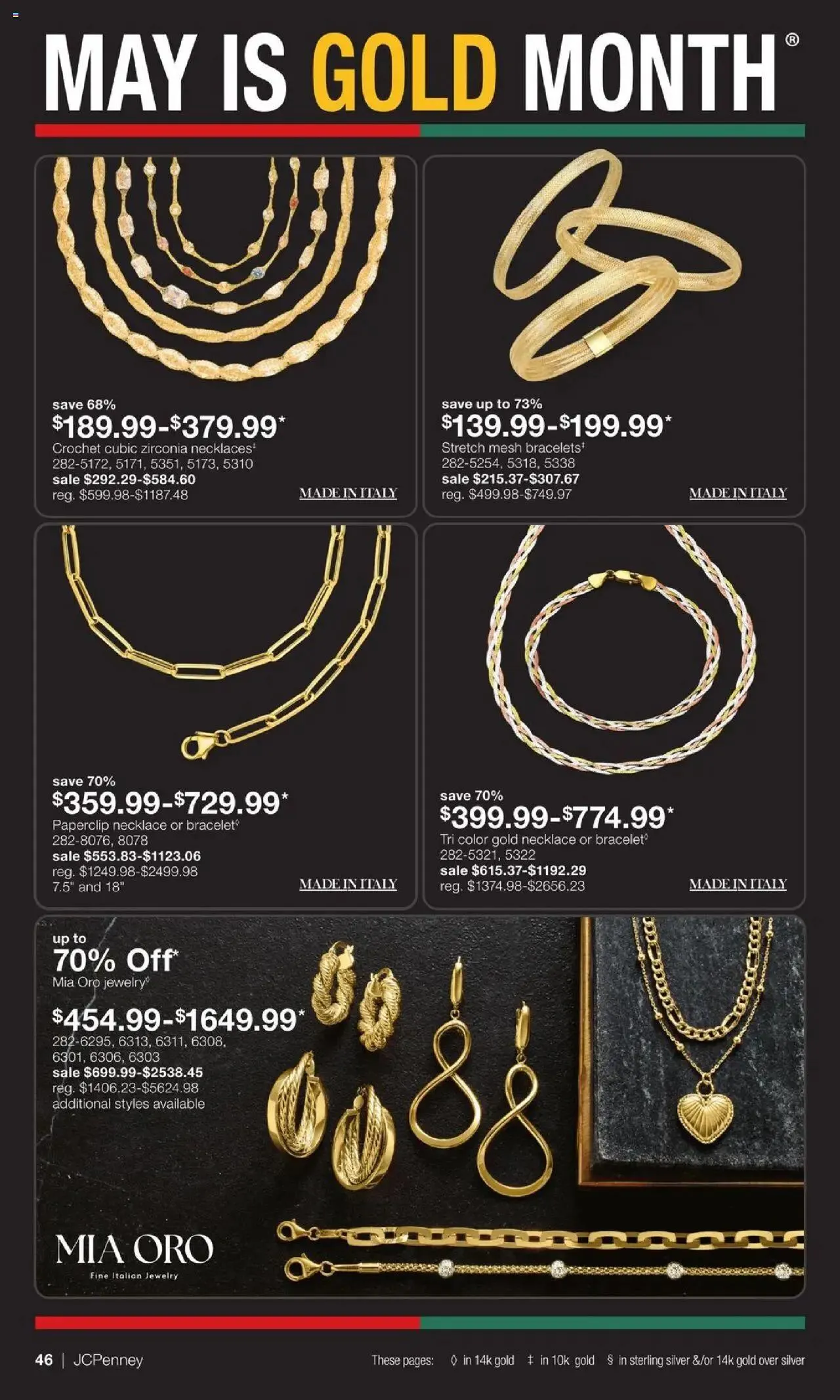 Weekly ad JCPenney Mother’s Day Jewelry Sale from April 10 to May 14 2025 - Page 44