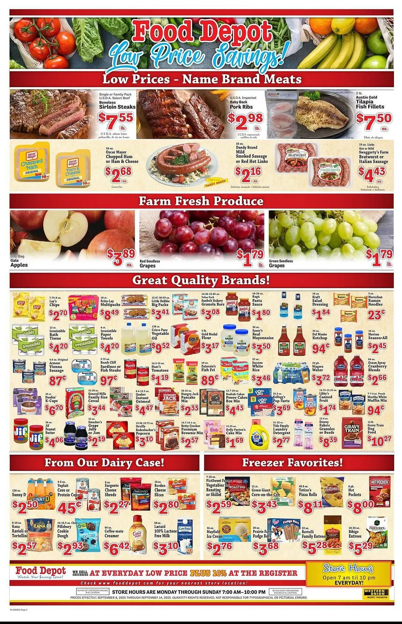 Weekly ad Food Depot weekly ad from September 8 to September 14 2025 - Page 2