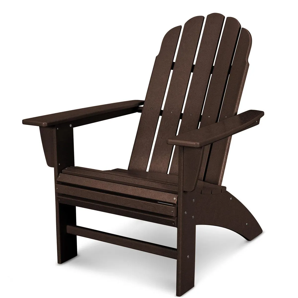 POLYWOOD Vineyard Curveback Resin Adirondack Chair