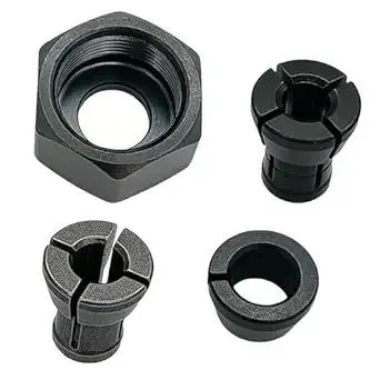 763637-1 763636-3 1/4" 6.35mm 6.0mm Collet Replace for MAKITA 3621 3621A 3620 RP0900 RP0900K RT0700 RT0700CX3 RT0700C RT0701 RT0701C RT0701CX3 RT0701CX7 XTR01T7 XTR01T8J XTR01Z MT361 MTR050 Routers