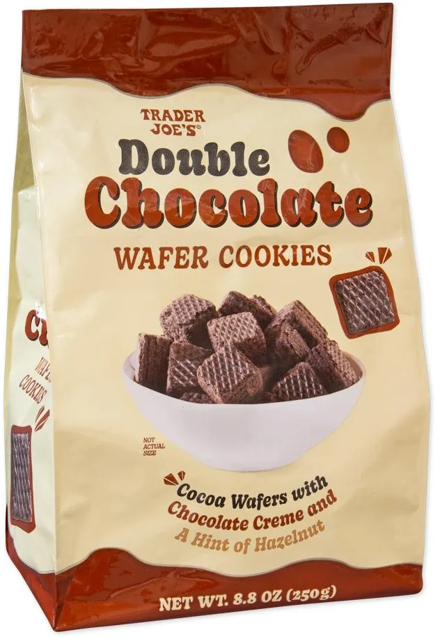 Double Chocolate Wafer Cookies