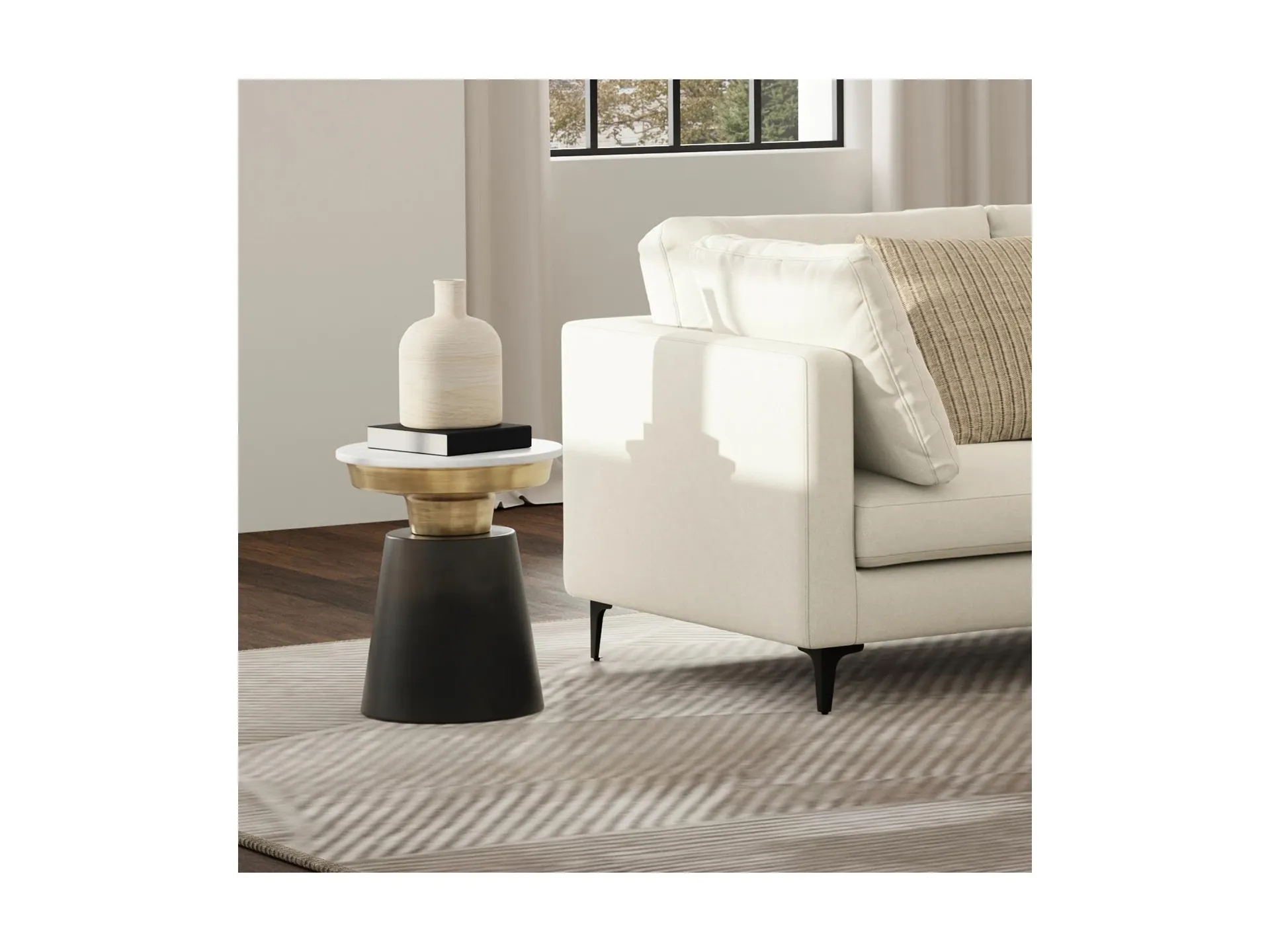 Simpli Home Jaxine Side Table