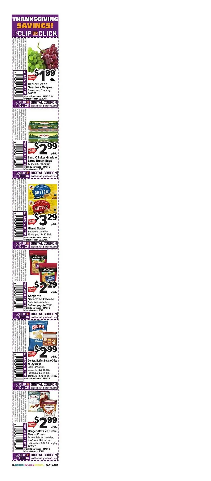 Weekly ad Giant Food weekly ad from November 14 to November 20 2025 - Page 4