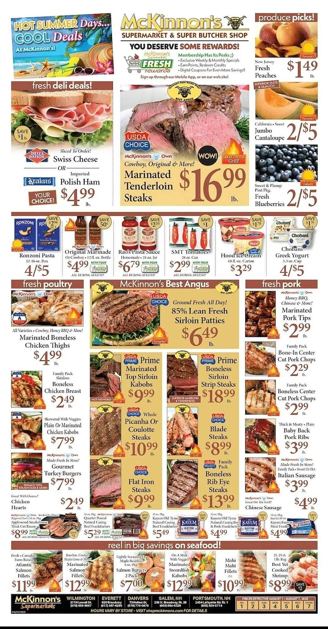 Weekly ad McKinnon's Supermarkets Weekly Ad from August 1 to August 7 2025 - Page 1