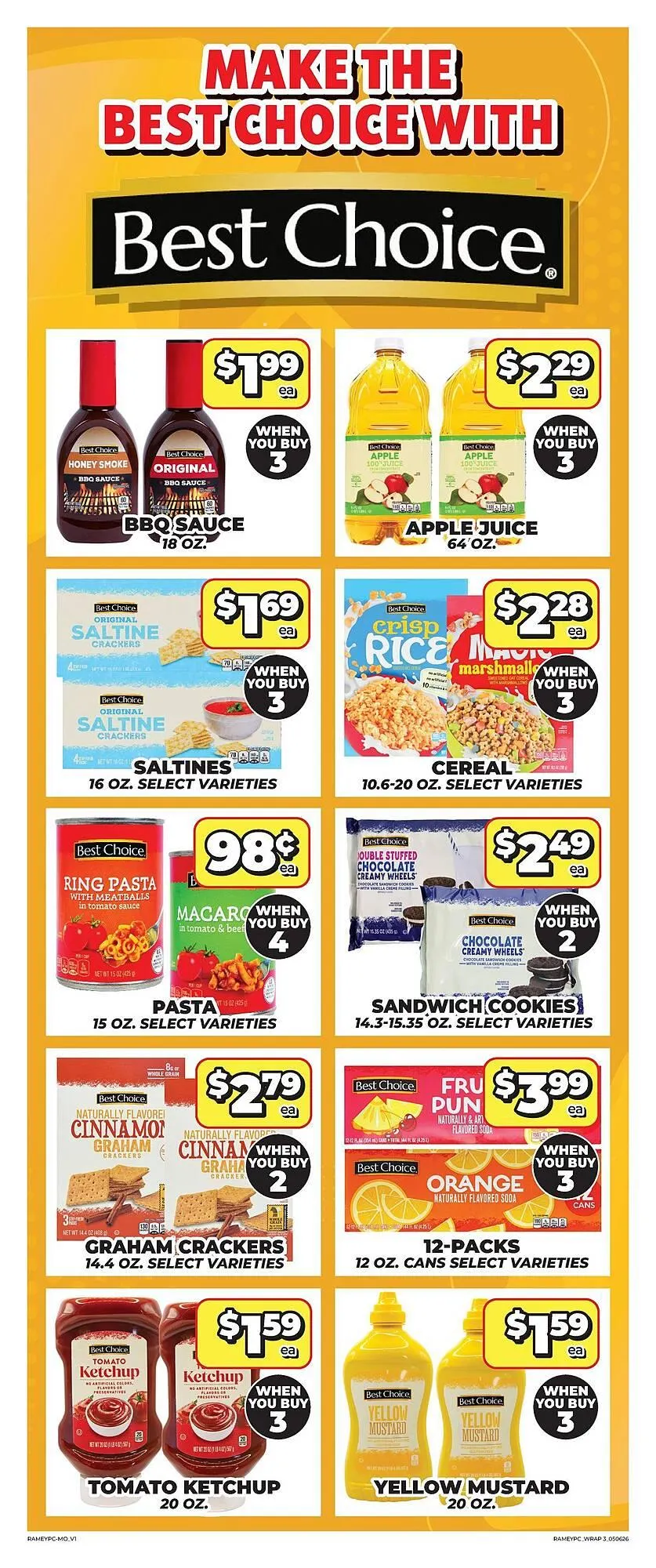 Weekly ad Price Cutter weekly ad from May 6 to May 12 2026 - Page 9