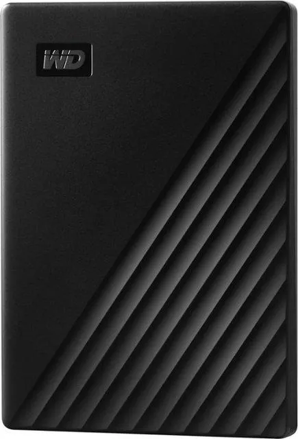 WD - My Passport 1TB External USB 3.0 Portable Hard Drive - Black
