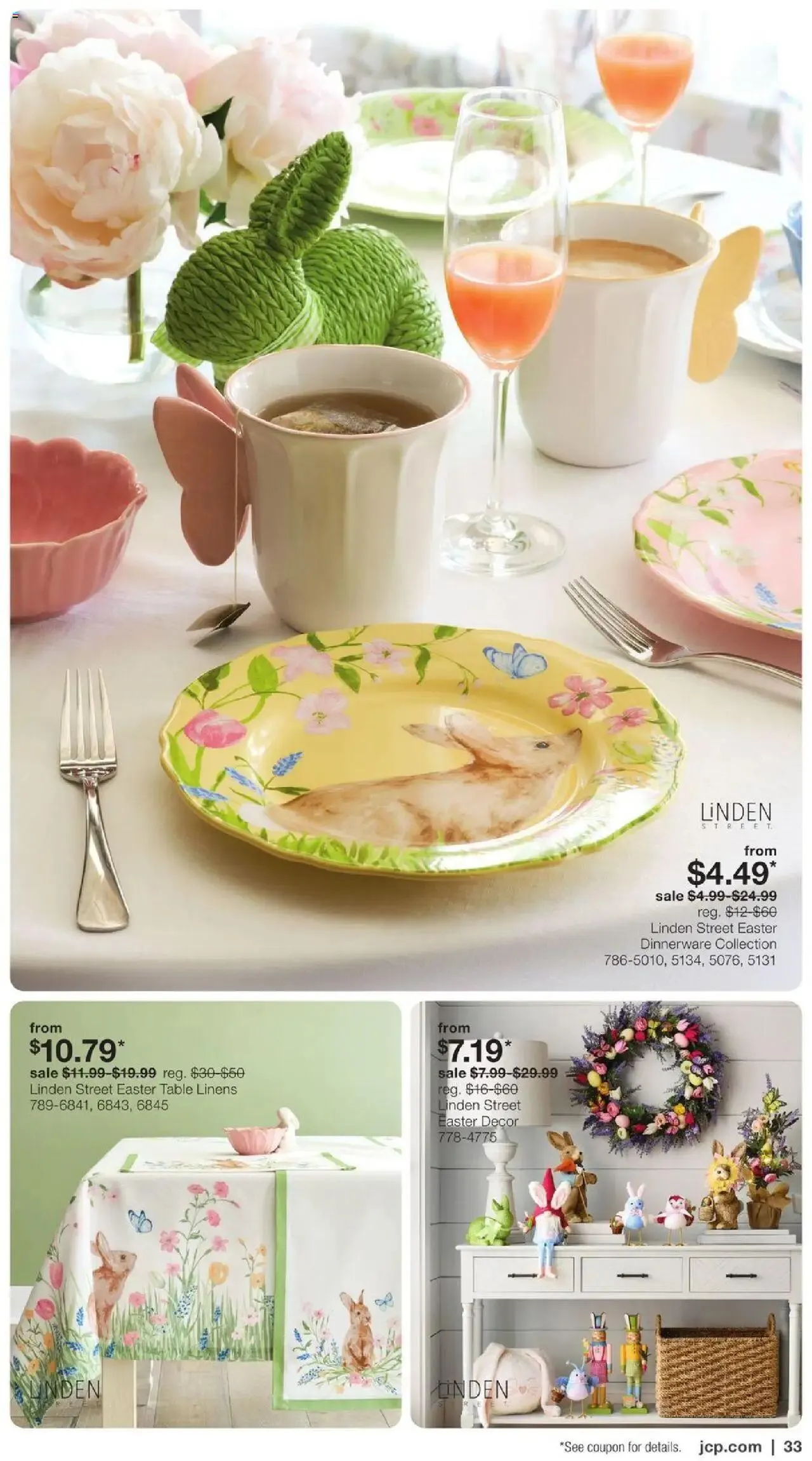 Weekly ad JCPenney Biggest Home Sale of the Season from April 7 to April 27 2025 - Page 32