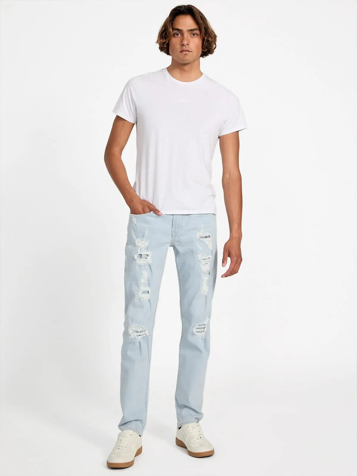 Eco Finnley Mid-Rise Tapered Jeans