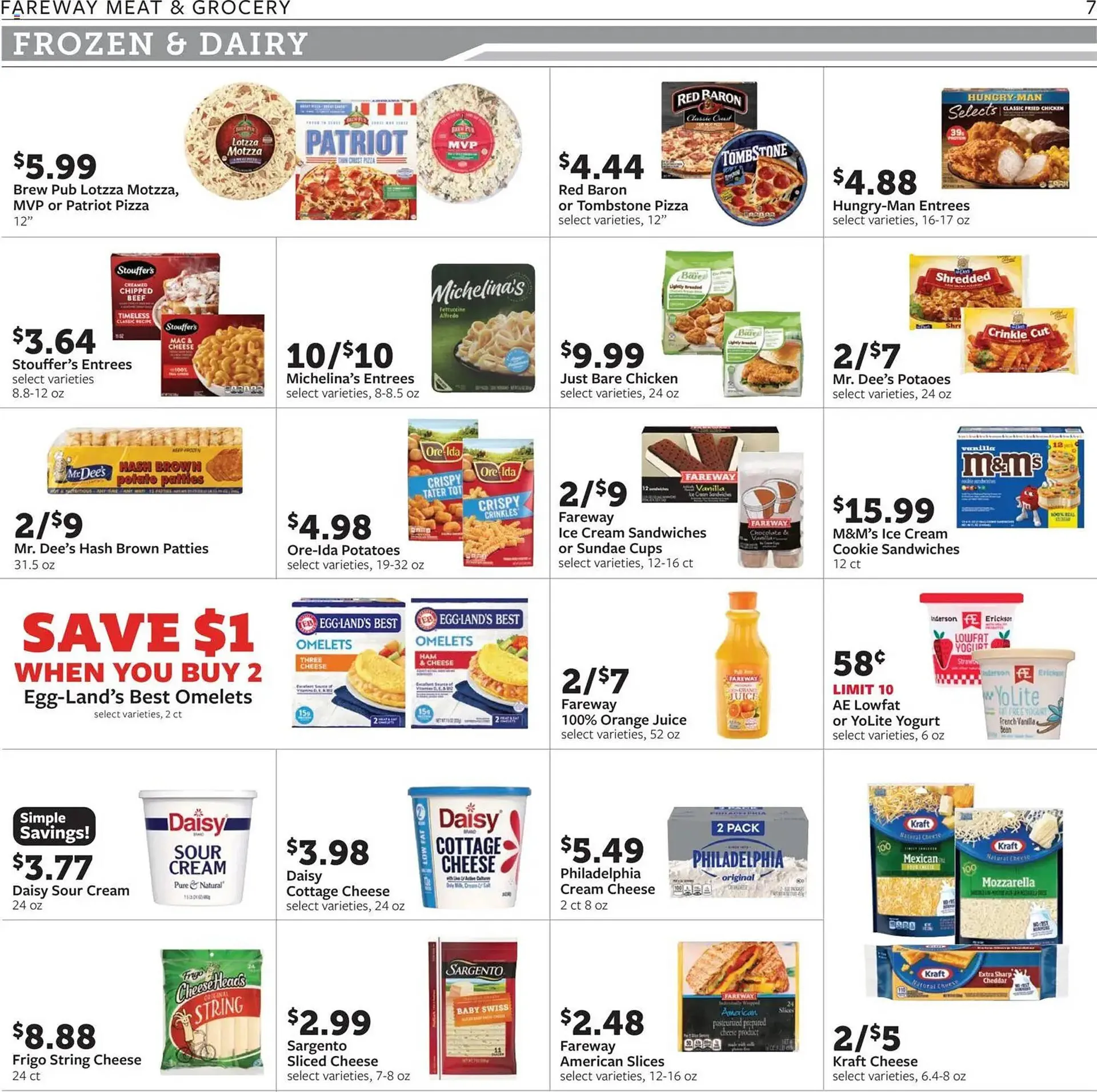 Weekly promotion Fareway weekly ad spanning from May 4 to May 9 2026 - Page 7 for Catalogue 365