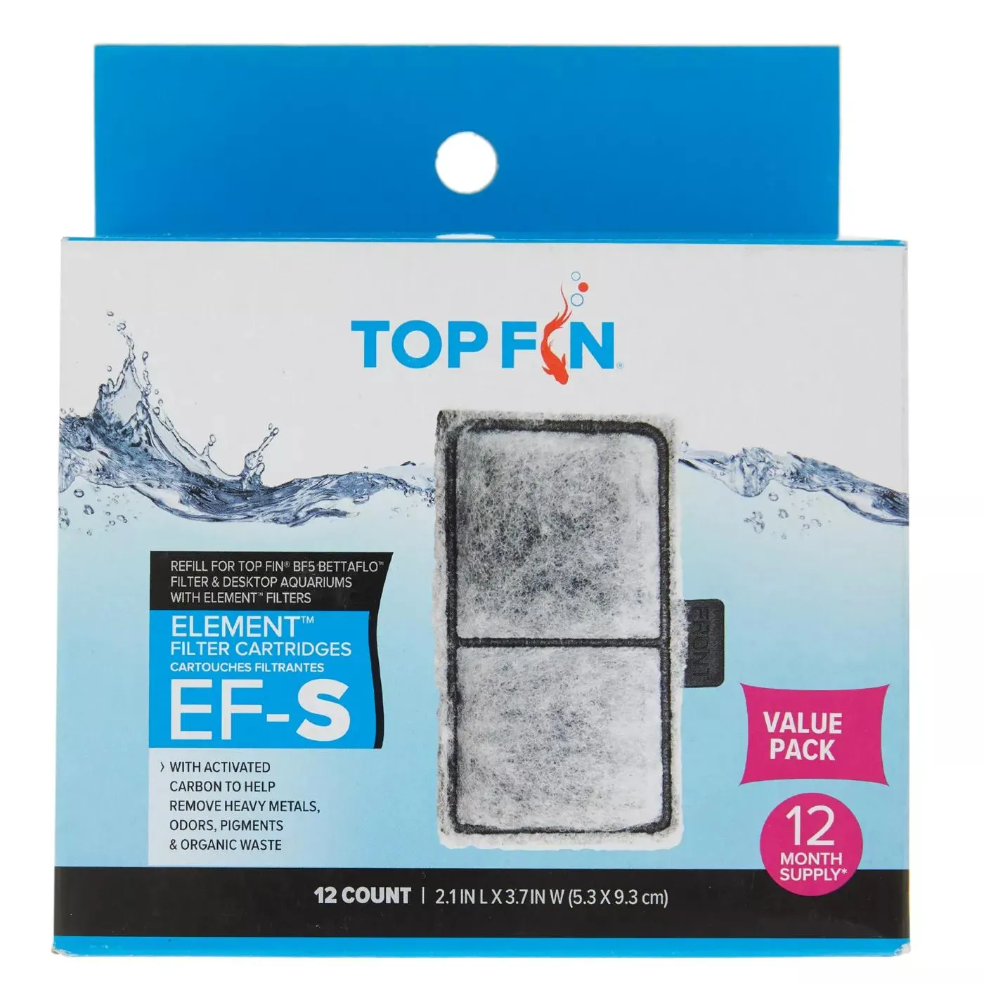 Top Fin® Element EF-S Filter Cartridges
